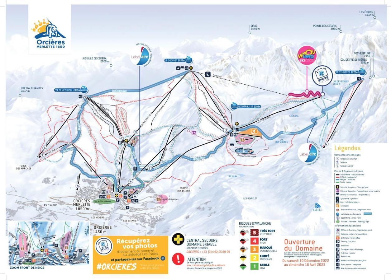 Appt T2 Cabine 4-6 Personnes Au Pied Des Pistes Orcières Εξωτερικό φωτογραφία