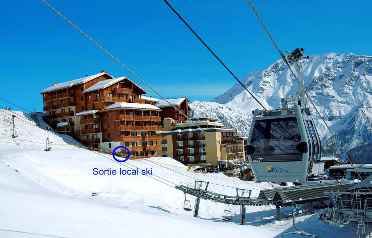 Appt T2 Cabine 4-6 Personnes Au Pied Des Pistes Orcières Εξωτερικό φωτογραφία